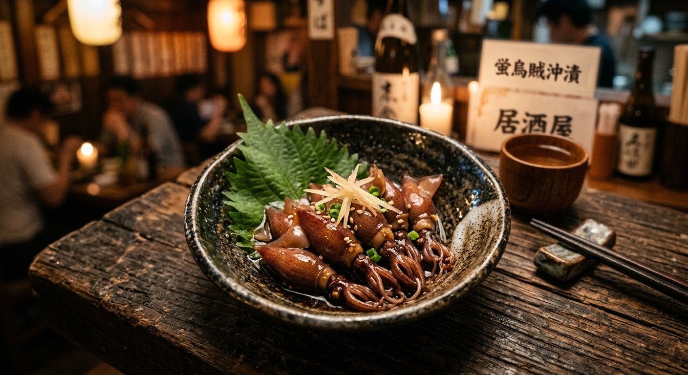 ホタルイカの沖漬け