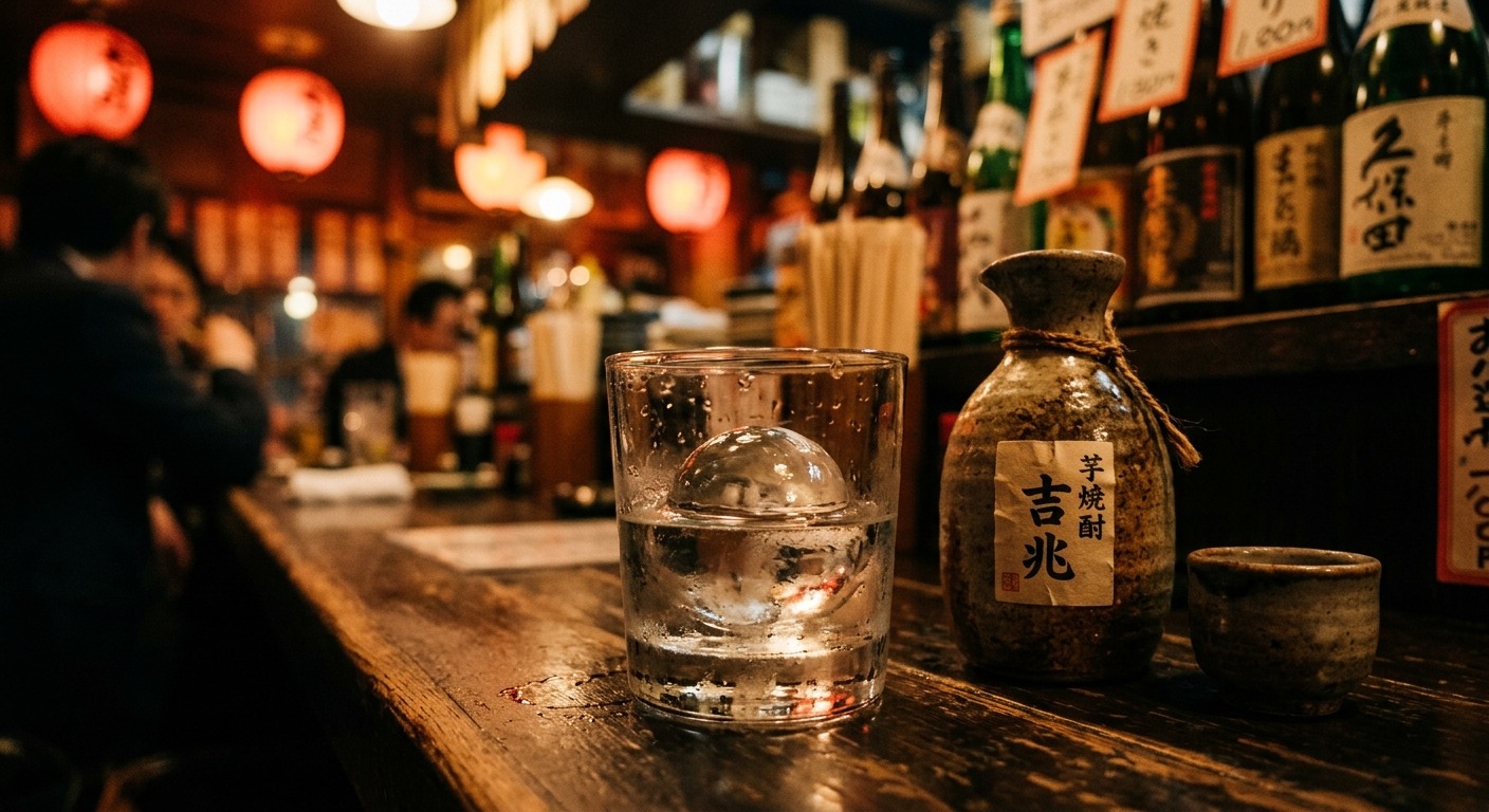芋焼酎ロック