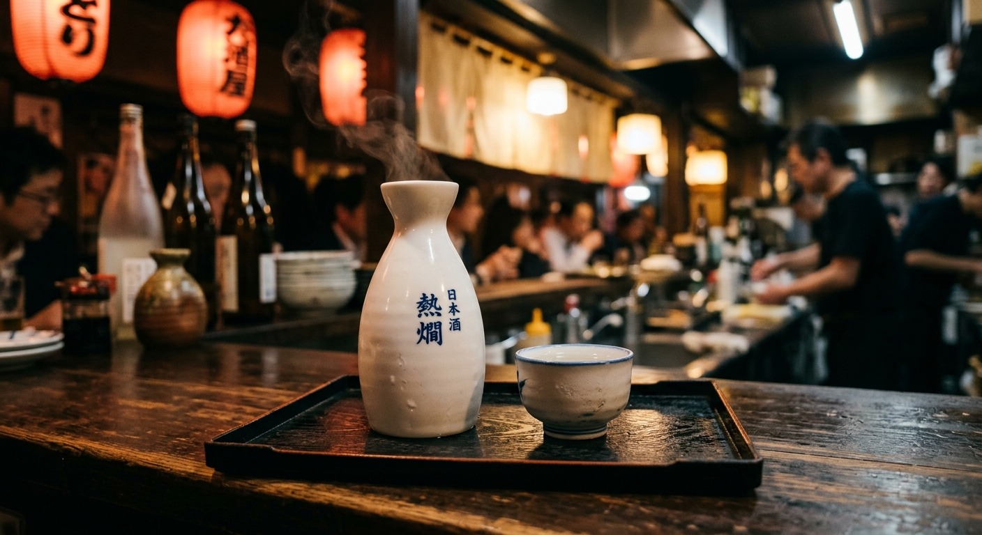 熱燗（菊正宗 本醸造）
