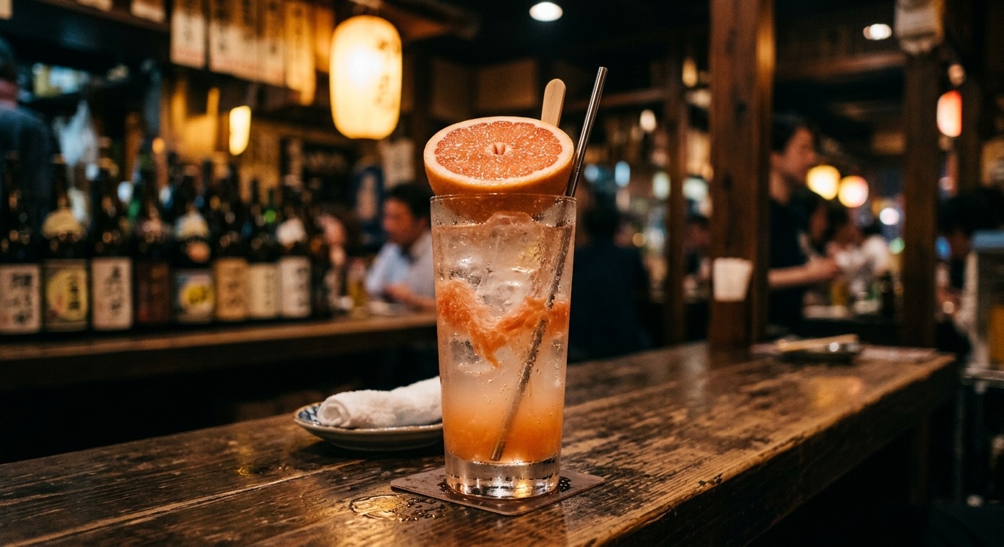 生グレープフルーツチューハイ
